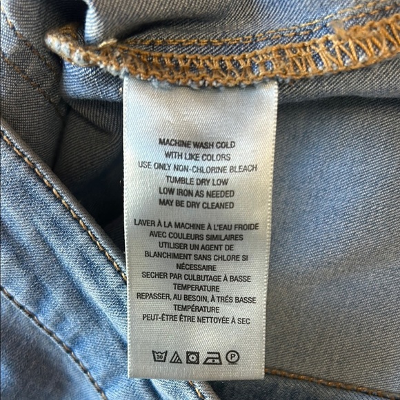 We The Free Light Blue Wide Leg Jeans - Picture 10 of 13